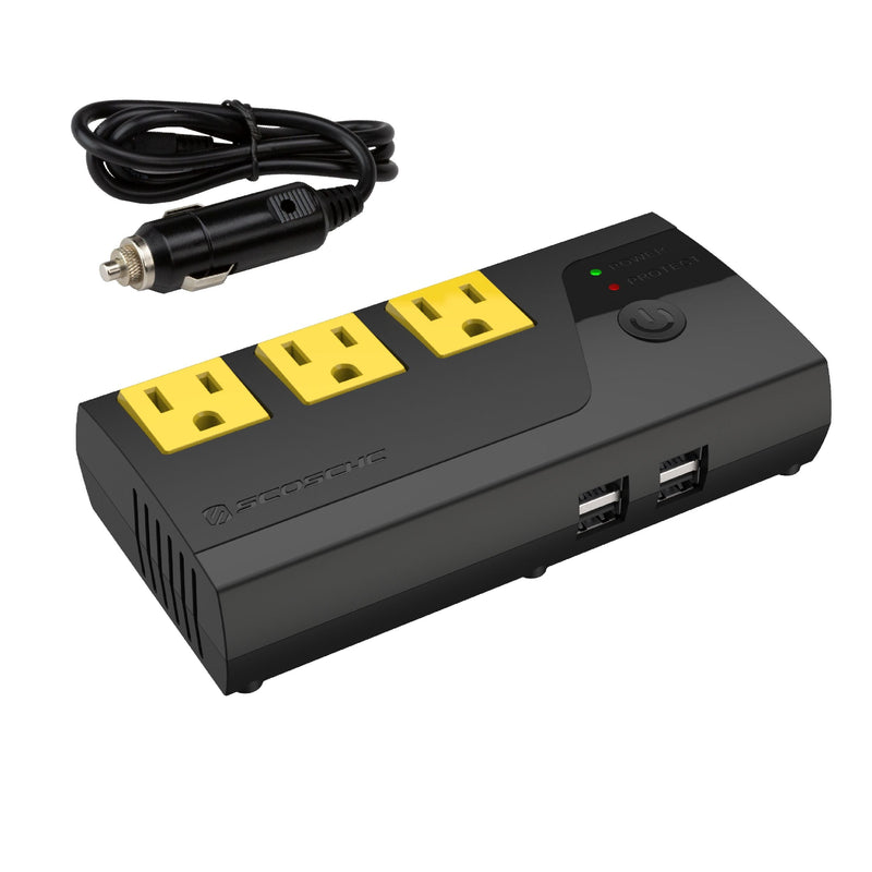 Scosche 200W Portable Power Inverter D5