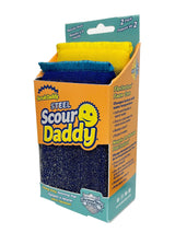 Scrub Daddy Scour Daddy Multi-Surface Steel Scouring Pads, 2-pk