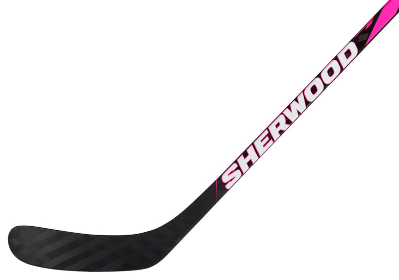 Sherwood Playrite 2 Composite Hockey Stick, Junior, 35/30 Flex, Pink N3