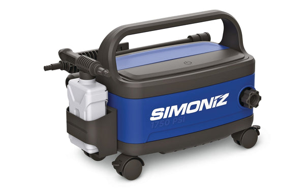 SIMONIZ 1750 PSI 1.8 GPM Wheeled Electric Pressure Washer with Foam Blaster H9