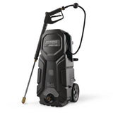 Simoniz Platinum 2100 PSI 1.5 GPM Corded Cold Water Wheeled Brushed Electric Pressure Washer with Foam Blaster