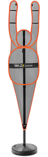SKLZ D-Man Portable Height-Adjustable Hands-Up Defensive Mannequin, Basketball Training Aid