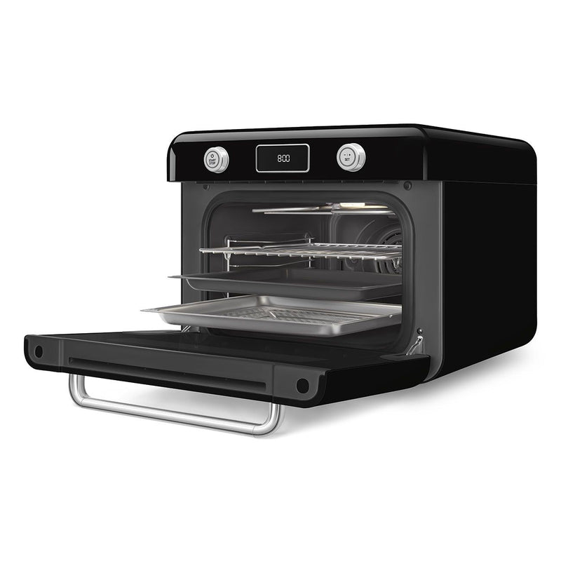 SMEG Combi Multifunction Steam Oven with Airfry, Black V5