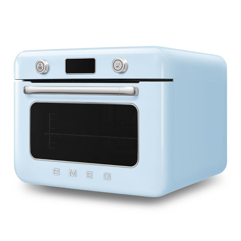 SMEG Combi Multifunction Steam Oven with Airfry, Pastel Blue Y6