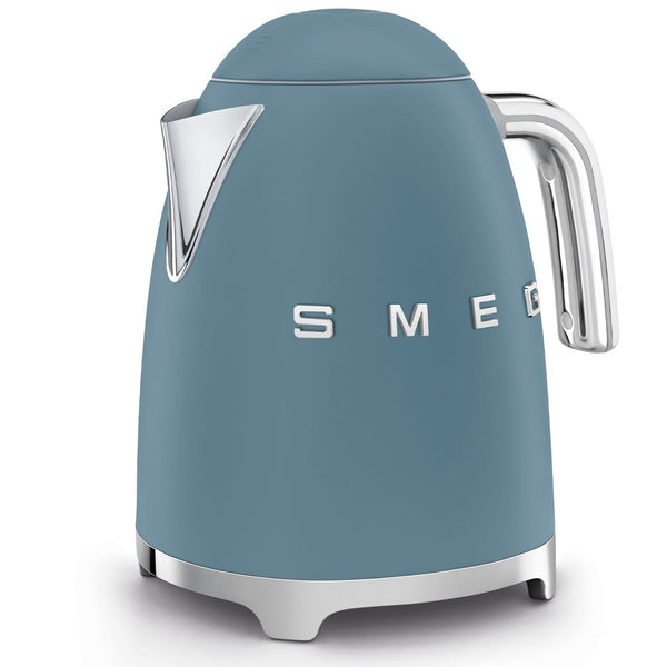 SMEG Cordless Kettle with Auto Shut Off, Matte Storm Blue, 1.7L S7