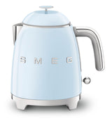 Smeg Retro Style Electric Mini Kettle with Cordless Base, Light Blue, 0.8-L