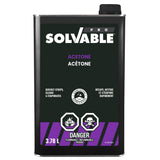 Solvable Professional Grade Acetone, 3.78-L