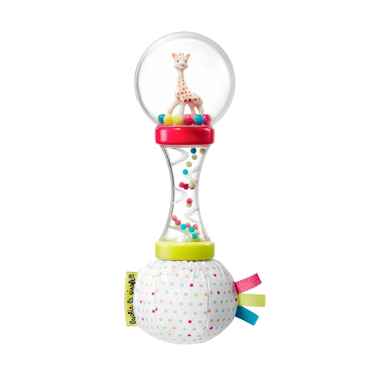 Sophie La Girafe Soft Maracas Rattle for Babies, Ages 3+