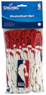 Spalding Heavy Duty Indoor/Outdoor Standard Replacement Basketball Net, Red/White/Blue