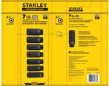 Stanley Pro 1/2-in Deep Impact Socket Set, Metric, 7-pc