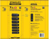 Stanley Pro 1/2-in Impact Socket Set, SAE, 7-pc