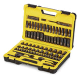 Stanley Professional Grade Black Chrome Socket Set, 99-pc, SAE/Metric