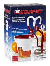 Starfrit Canning Set with Funnel, Jar Lifter and Lid Lifter, 3-pc