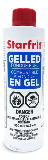 Starfrit Fondue Gel, Non-Toxic, 500-mL