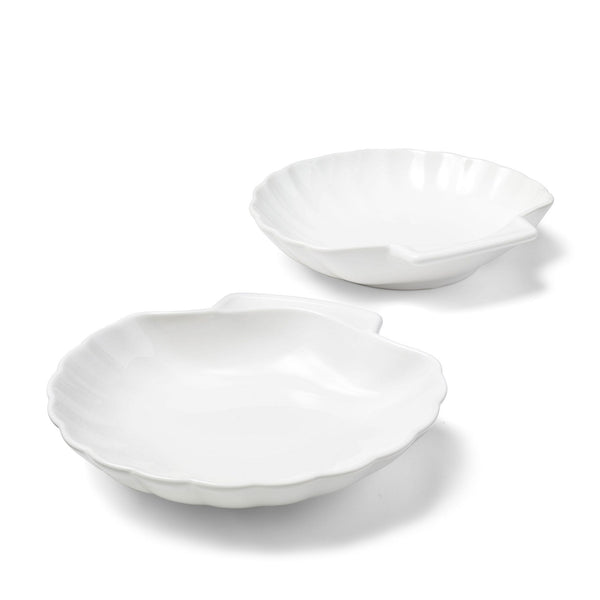 Starfrit Gourmet Bistro Shell Dishes, 2 Piece, White J8