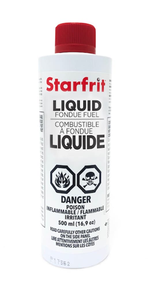 Starfrit Liquid Fondue Fuel Methanol Gel, 500ml / 17 oz