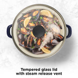 Starfrit Stock Pot, 2-pk, Navy