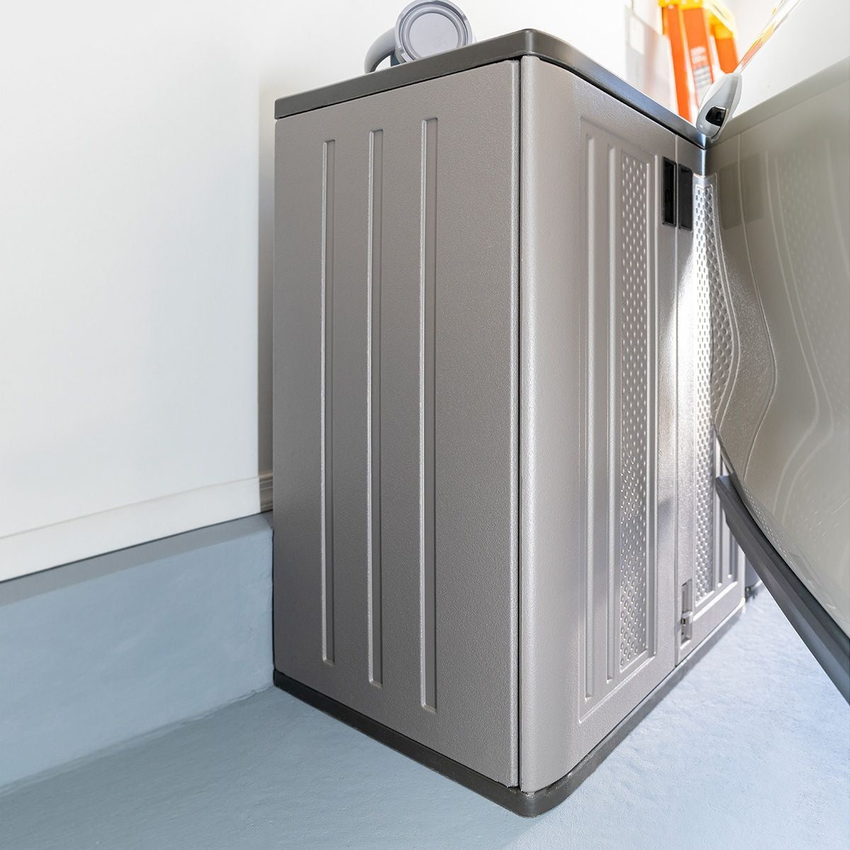 Suncast 2-Shelf Base Storage Cabinet, 75-lb Capacity