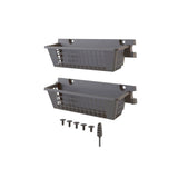 Suncast Resin Basket Shed Accessory with EZ Bolt, 2-pk