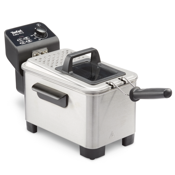 T-fal Easy Pro Deep Fryer, Stainless Steel, 3L B4