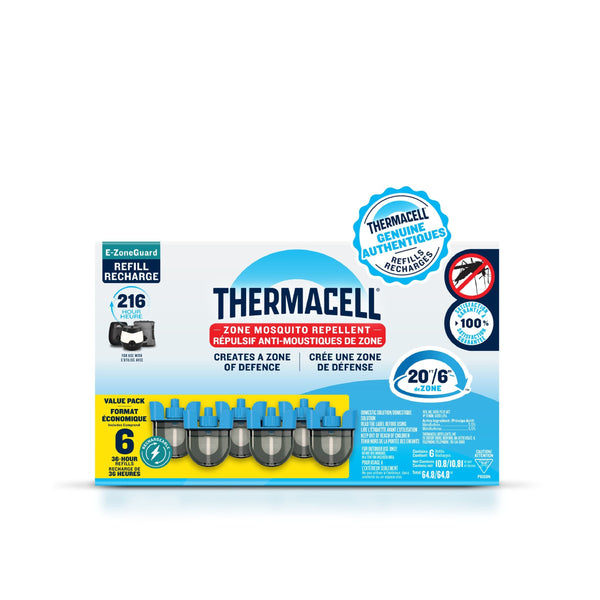 Thermacell Rechargeable 216 Hour Refill Bulk Pack, 6 36-Hour Refills Y4
