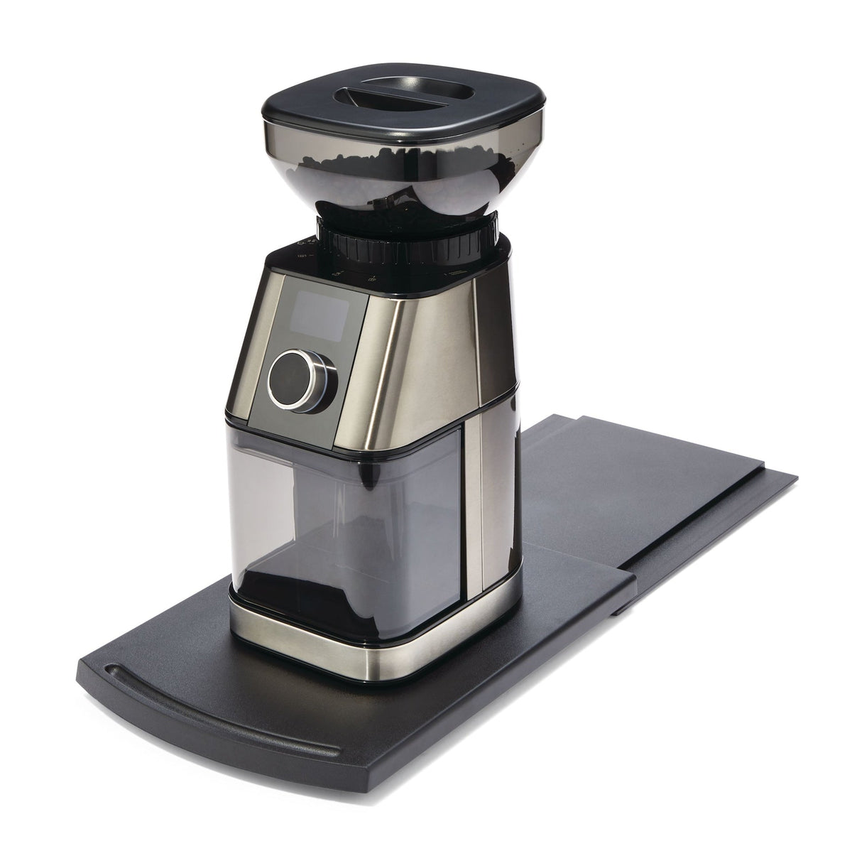 type A Alpha Kitchen Appliance Sliding Tray, Black