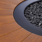 Vermont Castings Round Outdoor Gas Fire Table, 65,000 BTUs, 36-in