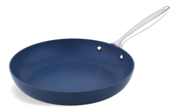 Vida by PADERNO Aluminum Non-Stick Frypan, Blue, 10 1/4-in E0