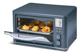 Vida by PADERNO Digital Multi-Functional Air Fryer Toaster Oven with 11 Pre-Set Functions, Bluefin, 6-Slices