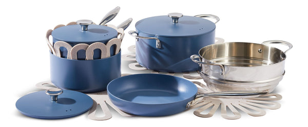 Vida by PADERNO Non-Stick Cookset, Blue, 8-pc U5