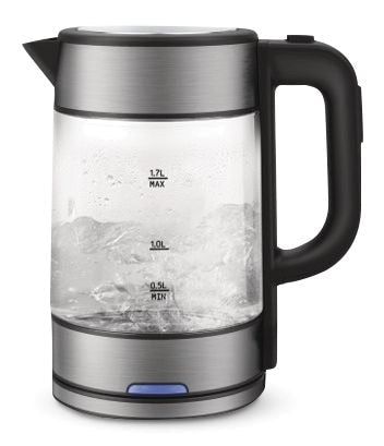 Vida by PADERNO Variable Temperature Glass Kettle, 1.7-L W9