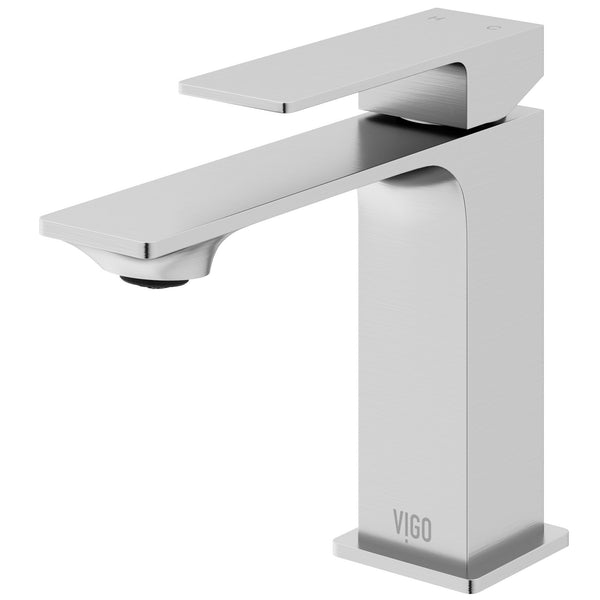 VIGO Dunn 11-in Single-Handle Bathroom Faucet, Various Finishes B6