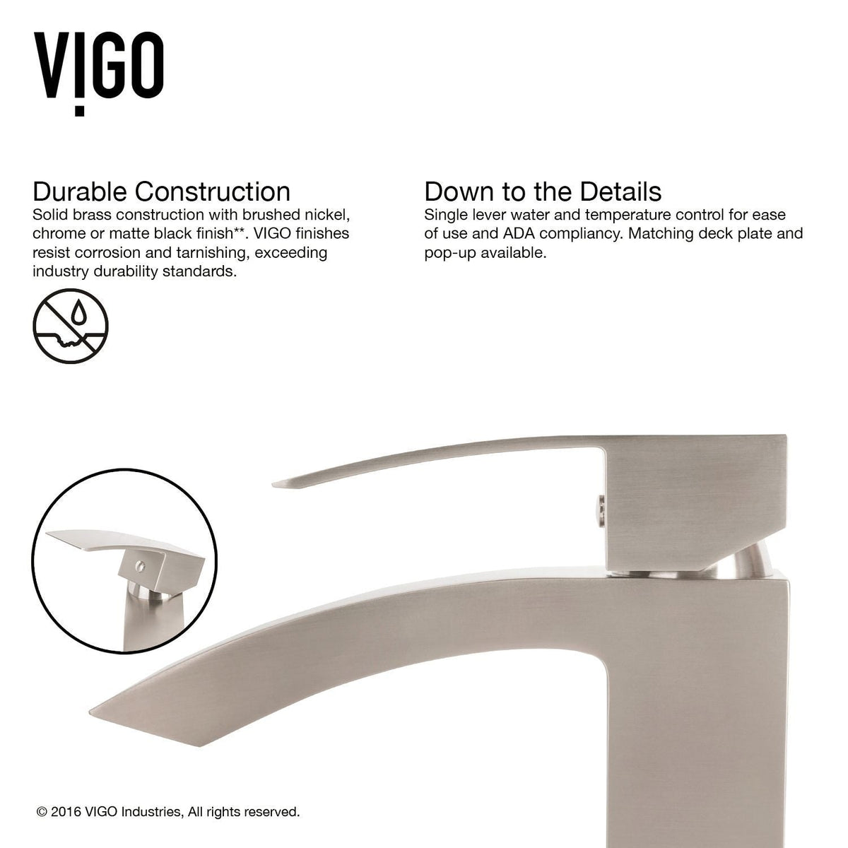 VIGO Glass Turquoise Water Bathroom Sink/Basin Set with Duris Faucet and Rectangular Vessel