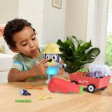 VTech Bluey Dress-Up Bluey Pretend Play Toy with Wagon