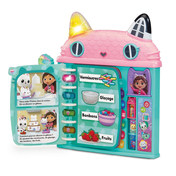 VTech Gabby's Dollhouse Cat-a-Vator Discovery Book, French O4