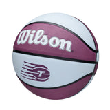 Wilson WNBA Toronto Tempo Team Tribute Basketball, Official Size 6 (28.5-in), Purple