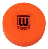 Winnwell Street Hockey Medium Puck, Orange, 75mm, 50g