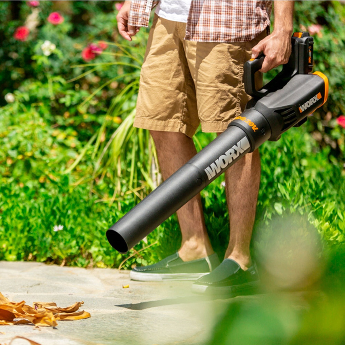 Worx 20V Power Share 360 CFM 75 MPH Leaf Blower (Tool only)