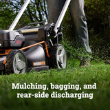 Worx 40V Nitro PowerShare 3-in-1 Self-Propelled 21-in Lawn Mower