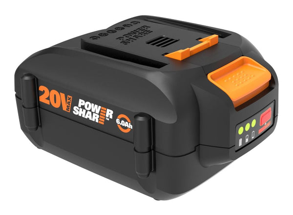 WORX WA3671 20V MAX Power Share 6Ah Lithium-ion Replacement Battery O9