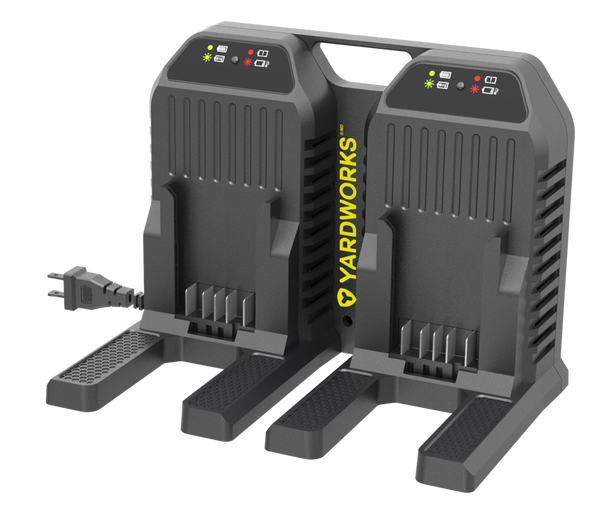 Yardworks 48V Max Dual Port Battery Charger M6